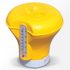 Bestway 58209 дозатор для бассейна плавающий желтый с термометром