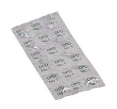 Kokido K103BU/CL запасные таблетки DPD 1 для таблеточного тестера, определение уровня хлора