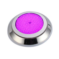 Aquaviva LED002-252 cветильник для бассейна светодиодный цветной прожектор подводный, накладка из нержавеющей стали