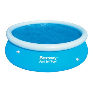 Bestway 58060 теплосберегающее покрытие для бассейнов 2.44 м, диаметр 210 см