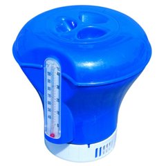 Bestway 58209 дозатор для бассейна плавающий синий с термометром