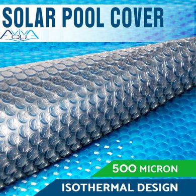 AquaViva Platinum Bubble теплосберегающее покрытие для бассейна 6,0м, солярная пленка